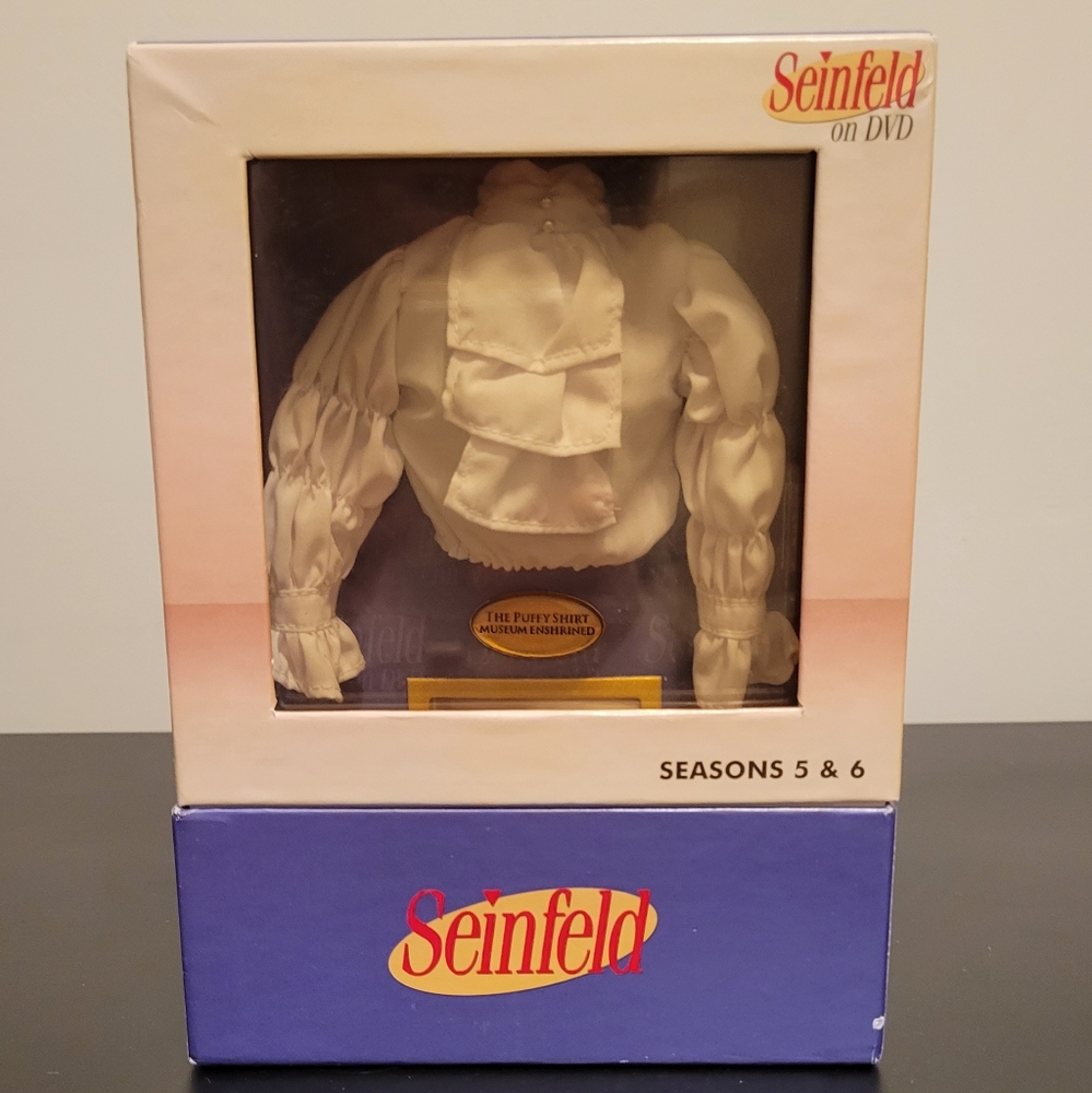 Seinfeld DVD Set Puffy Shirt, Seasons 5 and 6, Bonus Script